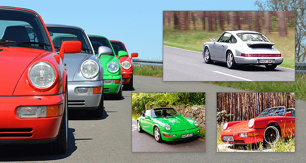 BOXERTOURS - Unsere Flotte besteht aktuell ausschließlich aus luftgekühlten Porsche 911 Carrera!